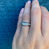 Edwardian Beauty Diamond Set Filigree Ring