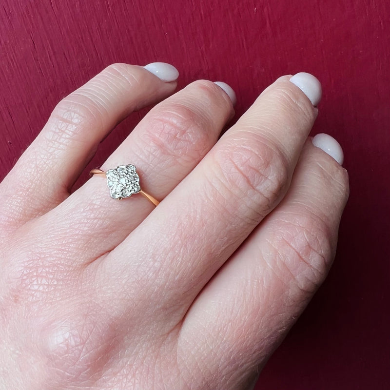 Elegant Edwardian Diamond Ring