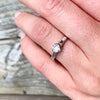 Practical Beauty a Platinum Diamond and Baguette Ring