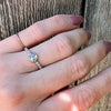Glittering Rose Cut Diamond Engagement Ring by 720