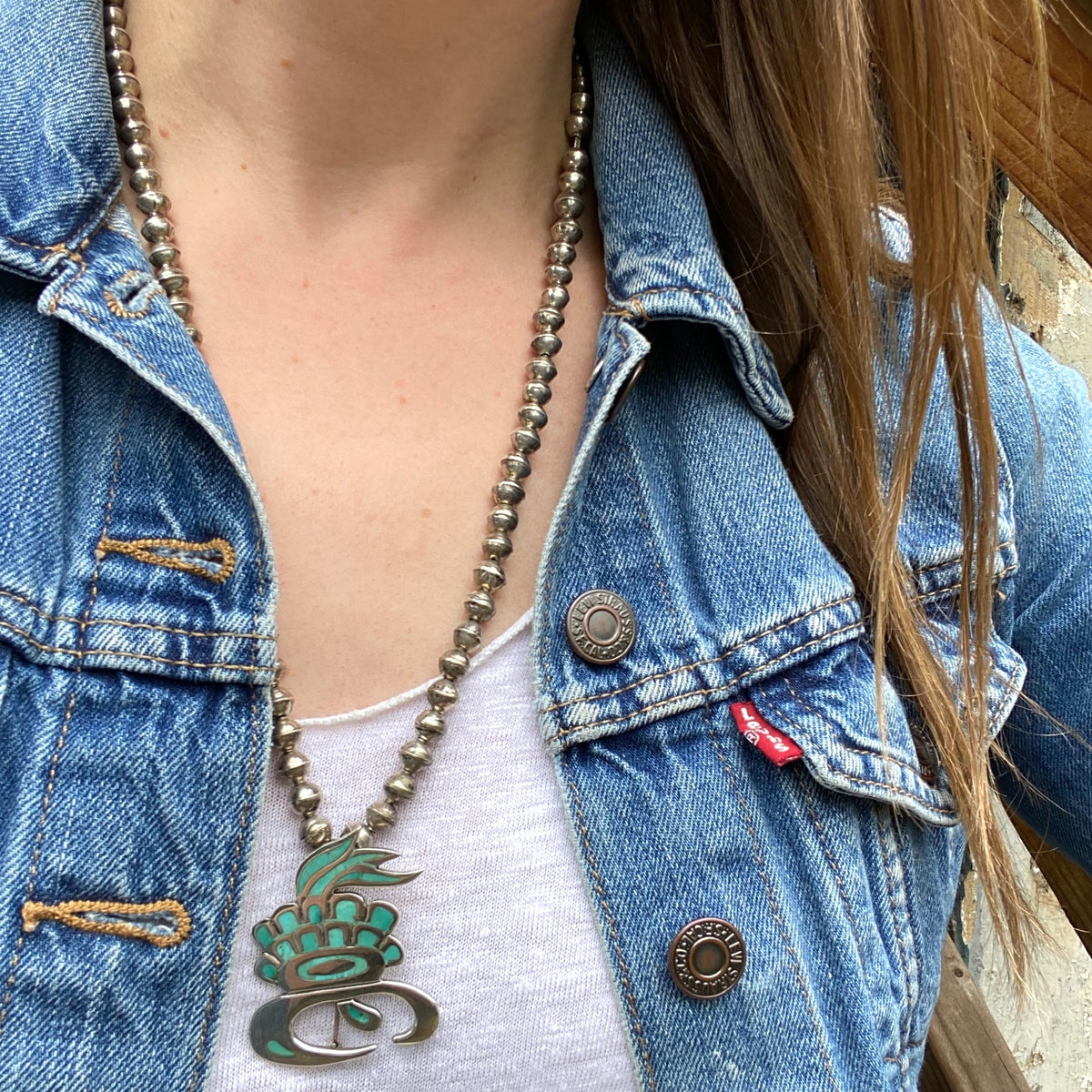 Fabulous Taxco Parrot Pin in Sterling & Turquoise