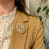 Möbius Loop Brooch by Trifari
