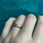 The 18k Antique OMC Diamond Gypsy Band