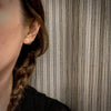 Elegantly Industrial Screw Head Studs in Recycled Gold