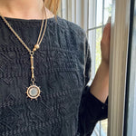 Old Gold Fob Ships Wheel Compass