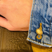 Repoussé Pinchbeck Victorian Cufflinks