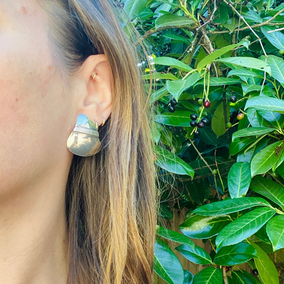 Vintage Sleek & Sophisticated Silver Earrings