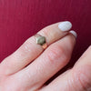 Engraved Arts & Crafts Tiny Signet Ring