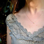 Old European Cut Diamond Solitaire Pendant in Gold by 720
