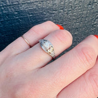 Hearts & Flowers Diamonds in Platinum Engagement Ring