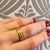 Wonderful Patterned Wedding Band from ArtCarved