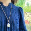 Double Sided Gold & Silver Medal Fob with Crown