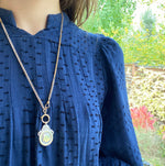 Double Sided Gold & Silver Medal Fob with Crown