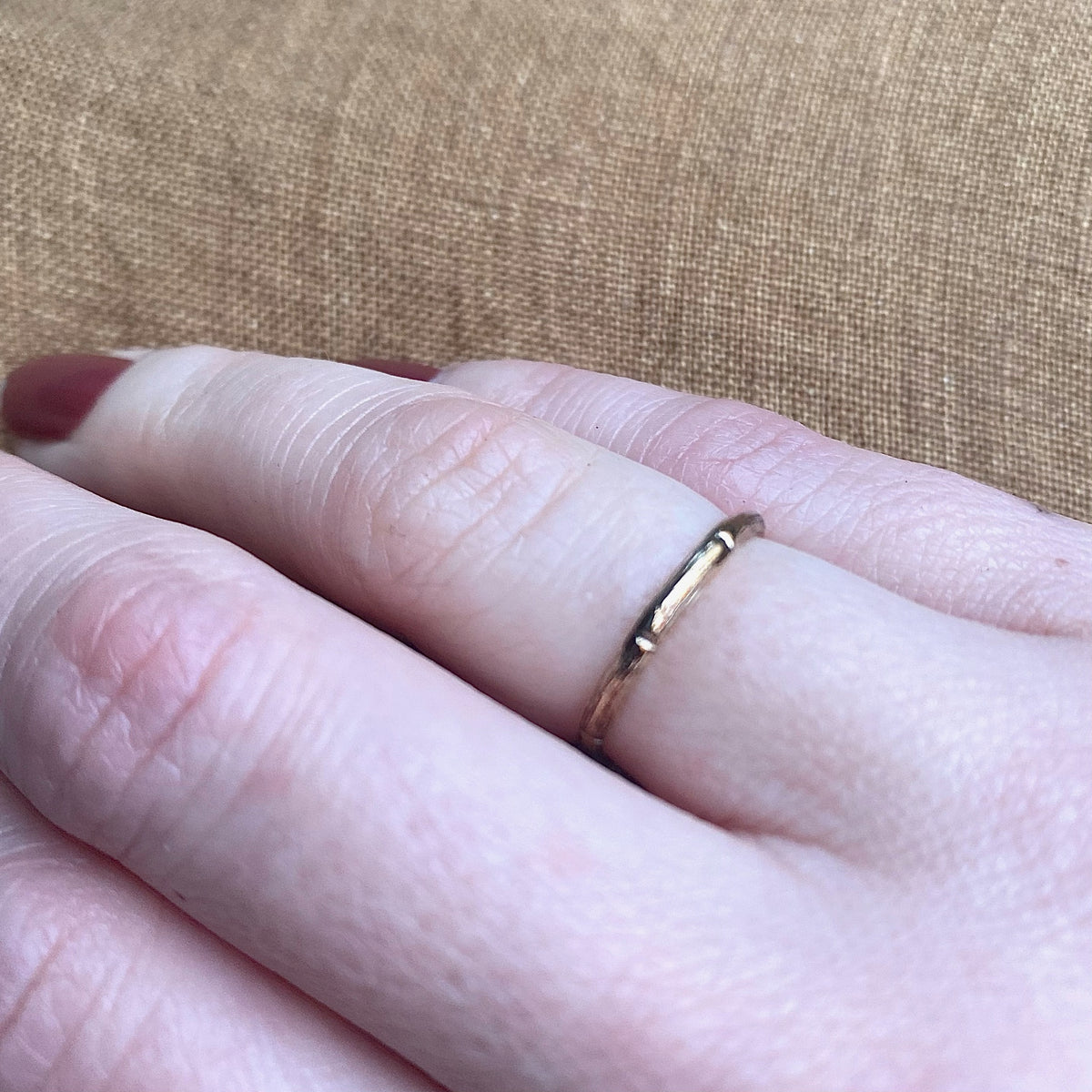 Fun Bamboo Vintage Gold Band