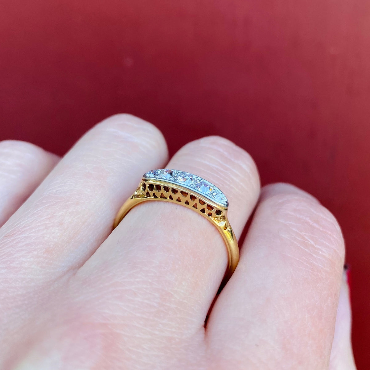 The Chunkiest OMC Diamond Band Ring