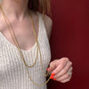 Extra Long Extra Delicious High Carat Gold Chain