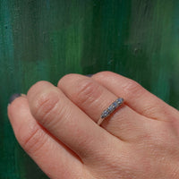 Pretty Four Diamond Mid Century Band