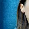 Sweet and Petite Diamond Studs in Platinum