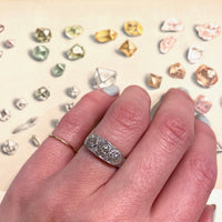 Architectural Beauty Edwardian Diamond Ring