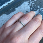 Bright White Gold Leaves and Flowers Band