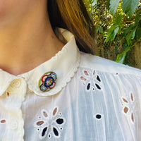 Charming Micro Mosaic Travel Souvenir Pin