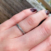 Crisp Deco Detailed Silver Band by 720