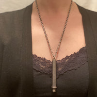 The Wavy Niello Pencil Necklace from Amsterdam
