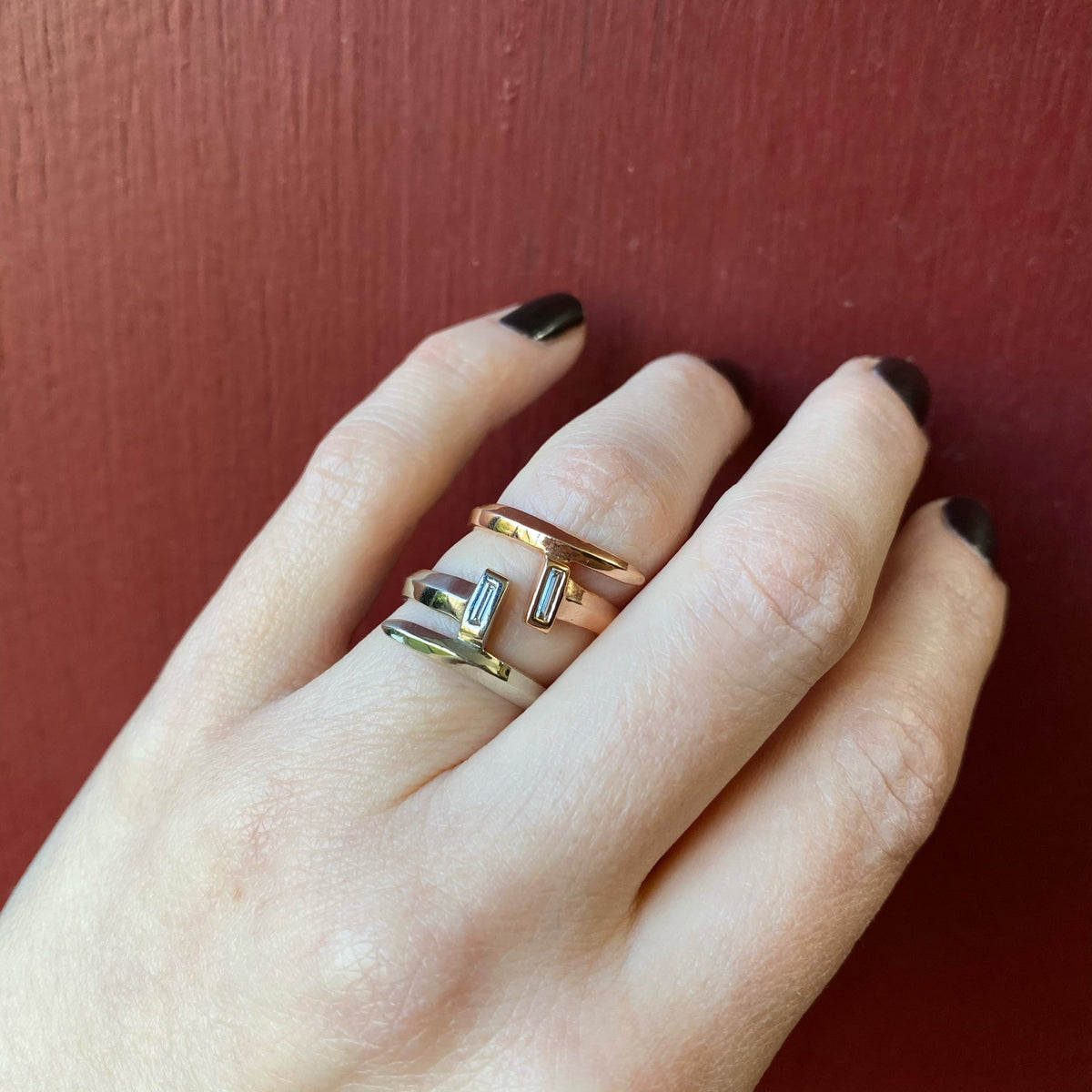 Railroad Nail Ring by 720