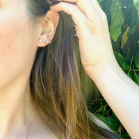 Lovely 0.30tcw Vintage Diamond Studs in Gold