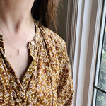 Old Mine Diamond in Chubby Gold Pendant by 720