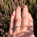 Vintage Platinum Diamond Band