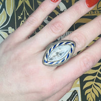 18th Century Mourning Ring Dated 1784-86