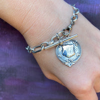 St. Helens School Sterling Silver Medal Fob