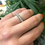 The Perfect Platinum and Diamond Vintage Band