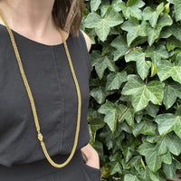 Wonderful Mid 19th Century Pinchbeck Mesh Chain