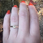 Stunning Fancy Yellow Old European Diamond Solitaire by 720