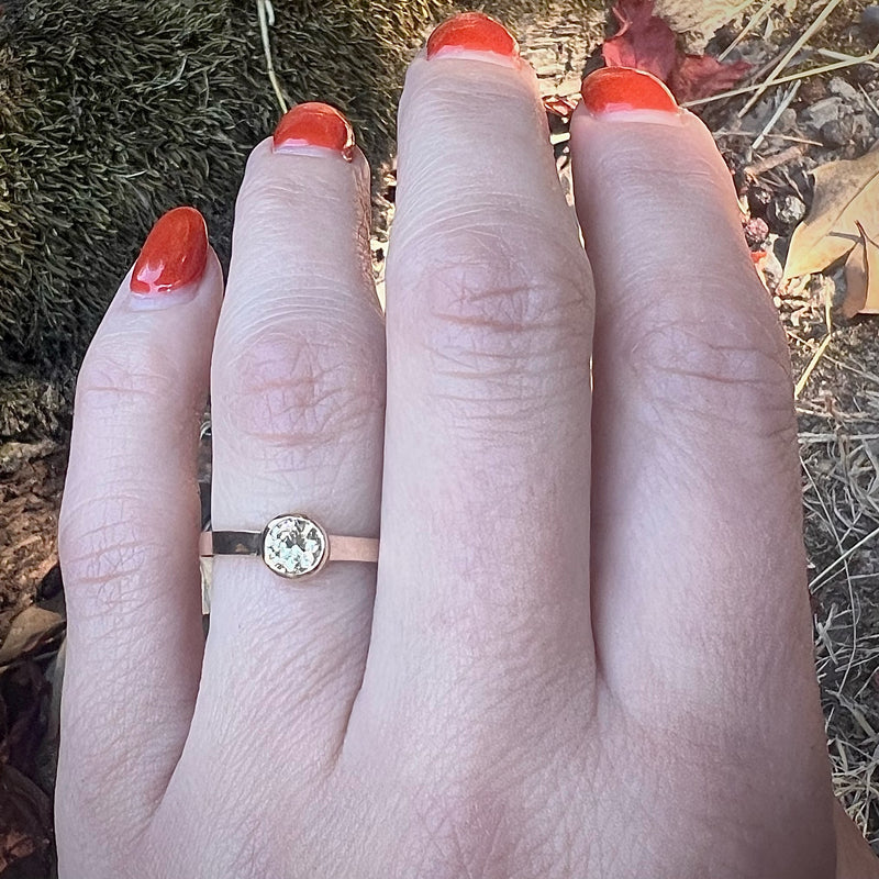 Stunning Fancy Yellow Old European Diamond Solitaire by 720