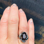 Dreamy Smoky Quartz Ring in Silver