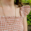 Vintage Gold Diamond Cut Rope Chain
