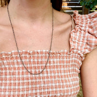 Vintage Hand Made Silver Twist Chain