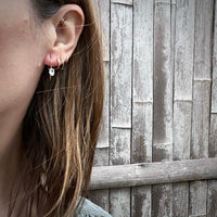 Light & Breezy Aquamarine Ear Bobs