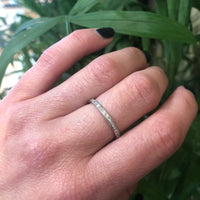 1940's Platinum Channel Set Diamond Eternity Band