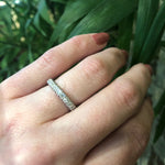 Perfect Vintage Platinum and Diamond Band