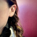 OEC 14k Yellow Gold Studs