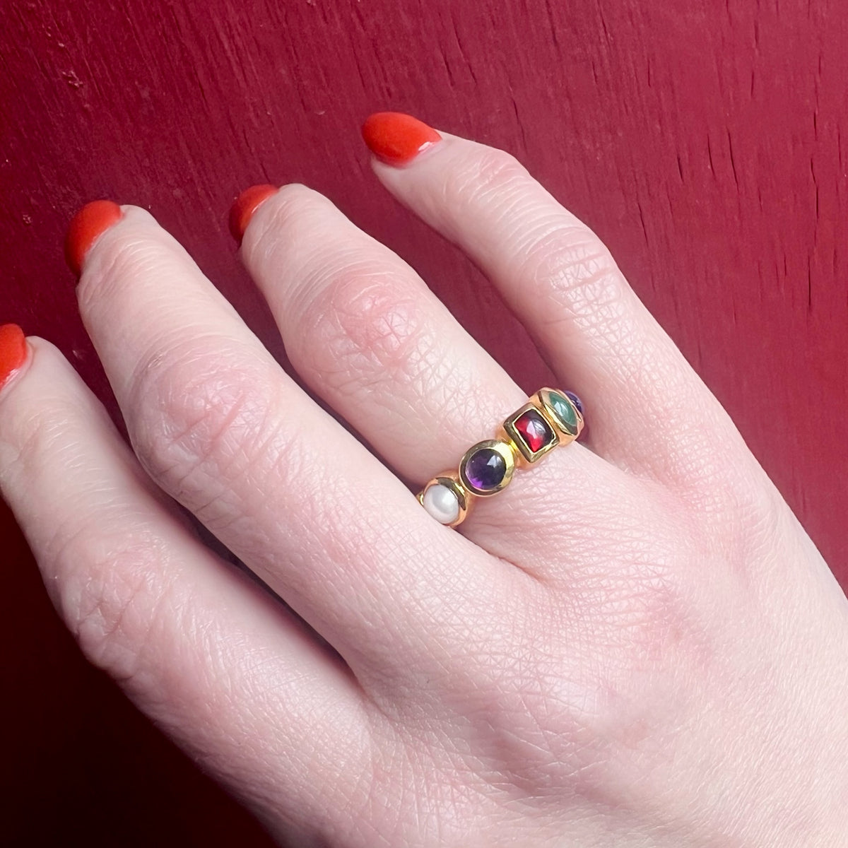 Opulent Multi-Gemstone Ring MMA 1991