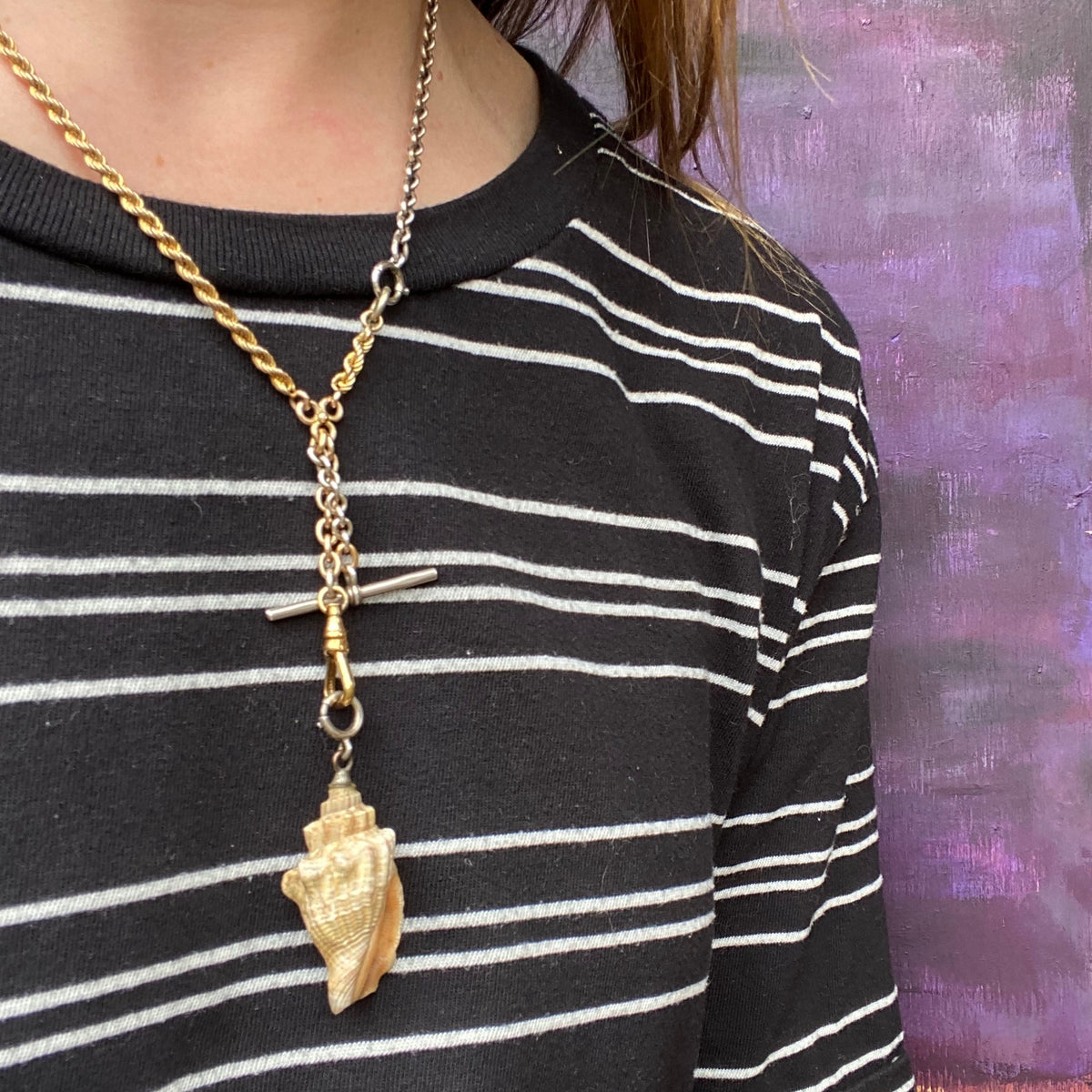 Victorian Sea Shell Pendant