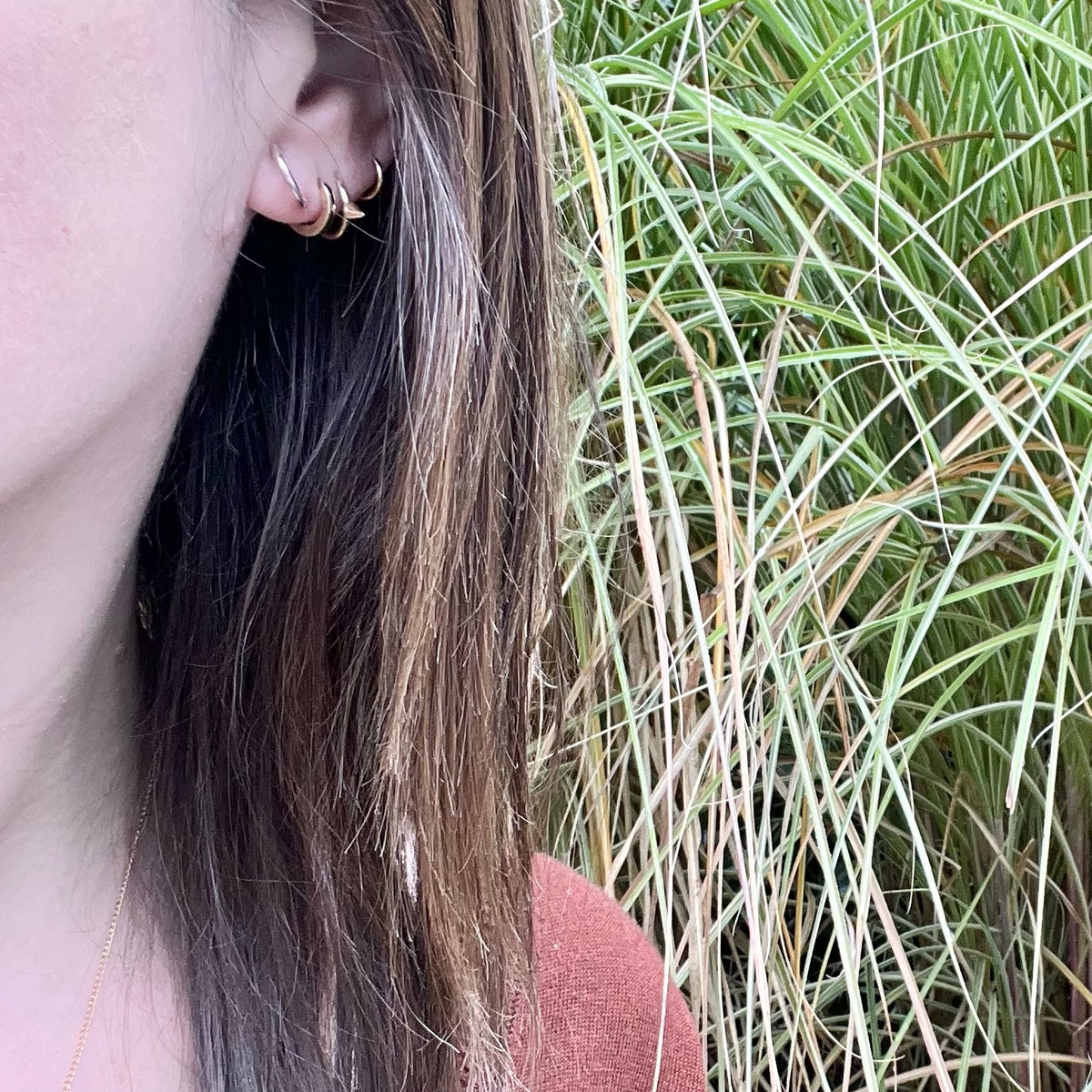 Anchor Studs in Sterling from Favor