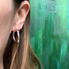 New Favorite White Gold Hoop Earrings