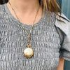 Exquisitely Engraved Tri-Color Fancy Flats Chain by Ancient Influences