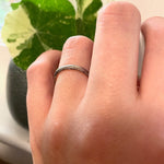 Engraved Edwardian English Platinum & 18k Band